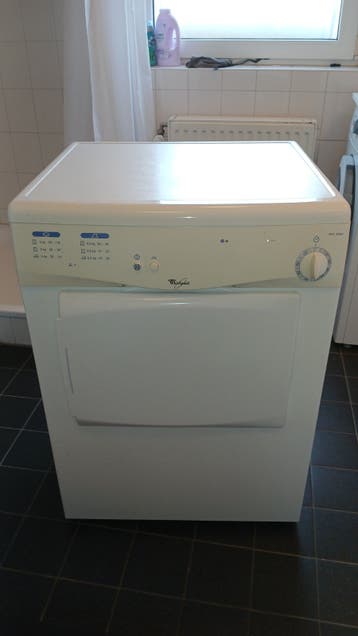 Whirlpool luchtafvoerdroger - Werkt nog prima!