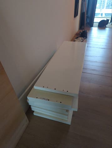 11x IKEA Stolmen planken