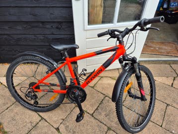 22 inch fiets. werkt niet goed!
