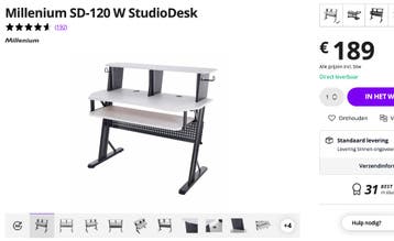 Millenium SD-120 W StudioDesk