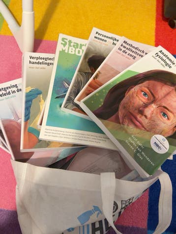 studieboeken voor de mbo verpleegkundigeopleiding (ROCMN).