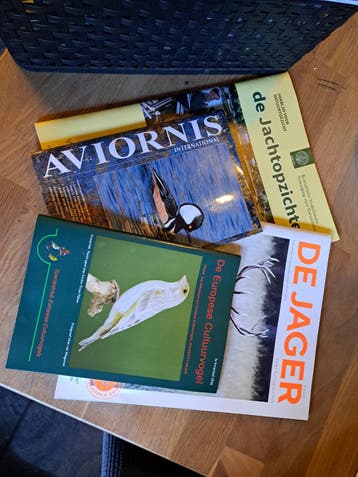 Grote collectie tijdschriften over natuur en jacht