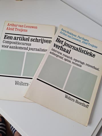 Journalistiek boeken:  schrijven & Het journalisti