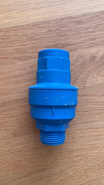 Waterstop voor wasmachine, gebruikt