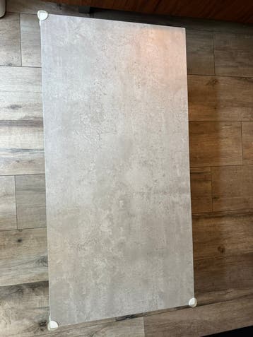 Betonlook salontafel L130xB65xH38 - Gratis af te halen