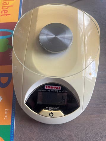 Soehnle digitale keukenweegschaal - Max 5kg