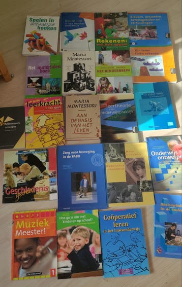 Oude studieboeken PABO