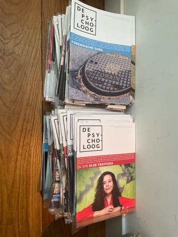 Tijdschrift De Psycholoog - t/m 2022. Anders snel weggegooid