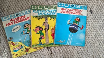 Guust Flaters stripboeken - 3 stuks