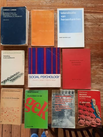 Diverse studie boeken Psychologie