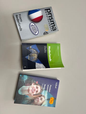 Woordenboeken: Frans-Nederlands en Nederlands-Duits