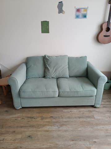 Gronlid IKEA 2-zitsbank - Lichtblauw/Groen