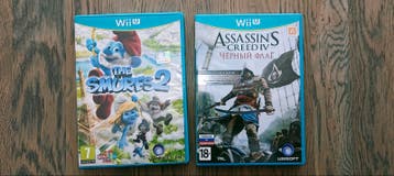 Wii U games: The Smurfs 2 & Assassin's Creed IV (Engels)
