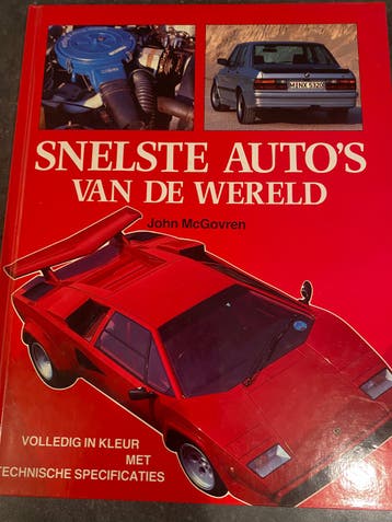 Gratis afhalen boek snelste auto’s van de wereld