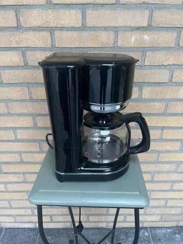 Ambiano Retro Koffiezetapparaat Zwart - Gebruikt