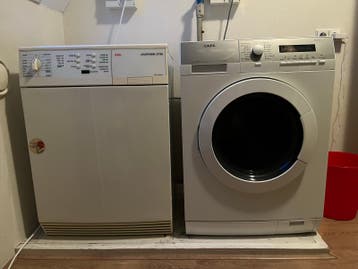 AEG Lavamat Exclusiv wasmachine en Lavatherm 57700 droger