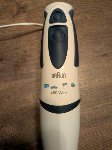 Braun staafmixer 450 Watt - Werkt nog goed