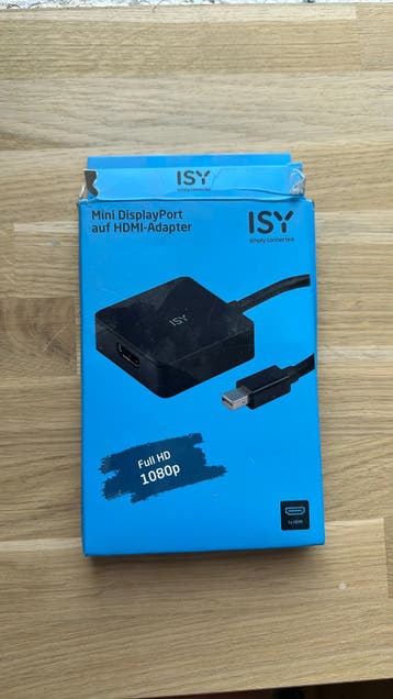 ISY Mini DisplayPort naar HDMI-adapter Full HD 1080p