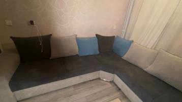 Gratis grote modulaire hoekbank - zelf ophalen