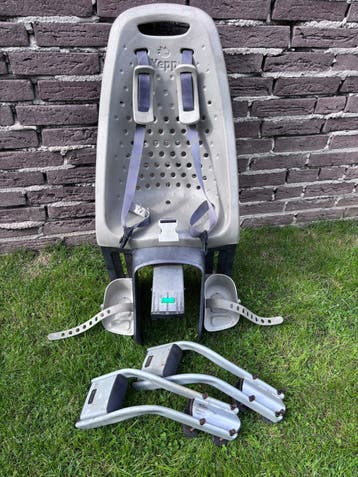 Yepp fietsstoel twee adapters twee sleutels