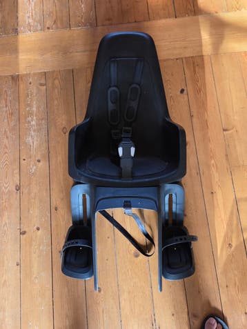 Bobike Exclusive Tour Fietszitje Achter - Zwart