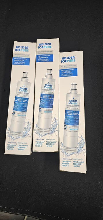 Gratis 3 waterfilters nieuw in doos