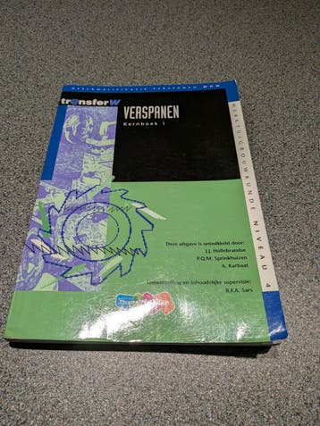 Verspanen kernboek 1 boek