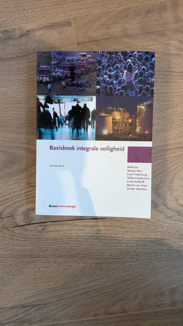 Basisboek Integrale Veiligheid - Derde Druk