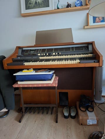 Vintage wersi 402 orgel