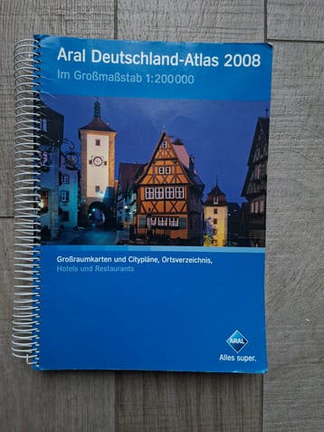 GRATIS Aral Deutschland-Atlas 2008 - Gedetailleerde wegenatl