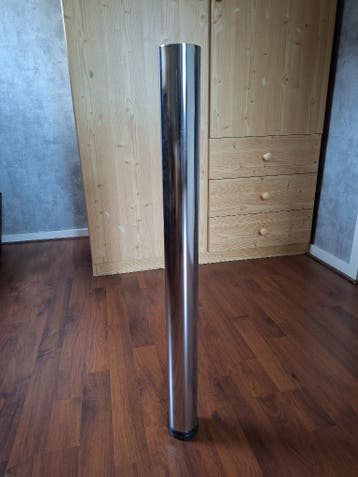 Tafelpoot zilver (gratis)