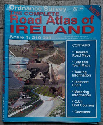 GRATIS The Complete Road Atlas of Ireland - Ordnance Survey