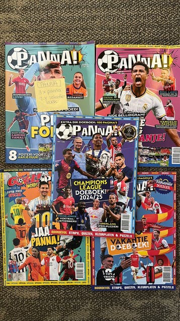 Tijdschrift Panna 3x en 2x Panna Vakantieboek