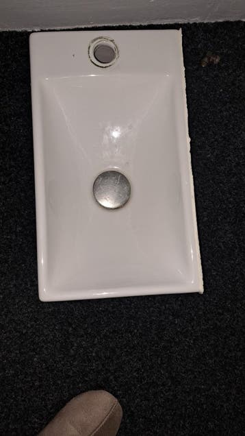 gratis wc wastafeltje 40x22,5