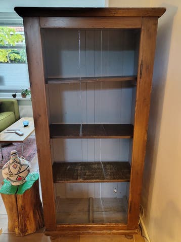 Boeren houten vintage kast