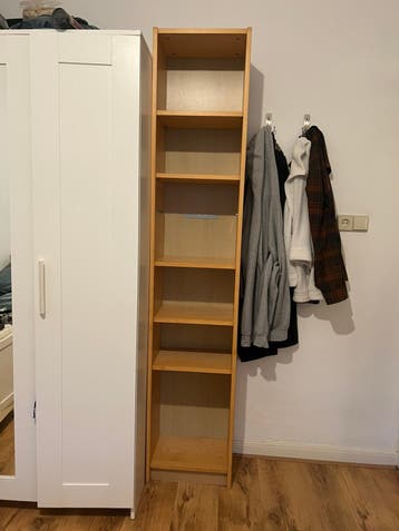 Houten Boekenkast - Light brown bookcase