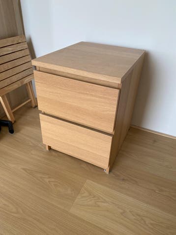 GRATIS Ladekastje - Houten Kastje met 2 Laden
