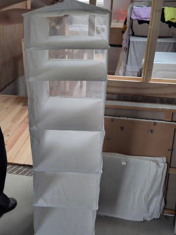 2 x kledingkast organizer