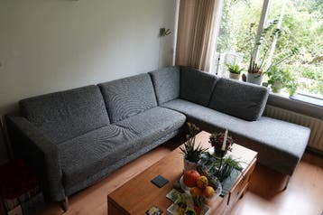 GRATIS! Bankstel Montel leer/stof, kleur > petrol