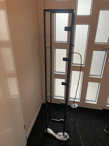 GRATIS - Moderne Zwarte Rechthoekige Hanglamp 5-lichts