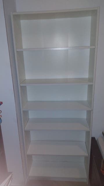 Witte Boekenkast met Verstelbare Planken Billy ikea