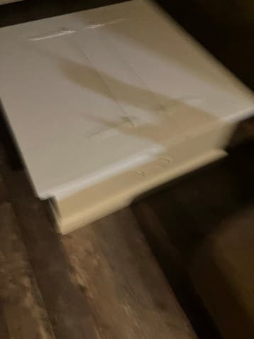 Gratis af te halen Witte salontafel met opbergruimte
