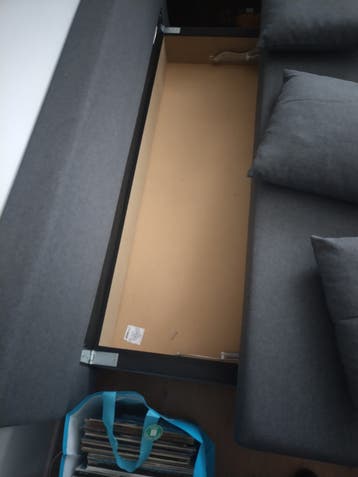 Ikea slaapbank met kussens - Comfortabel en praktisch