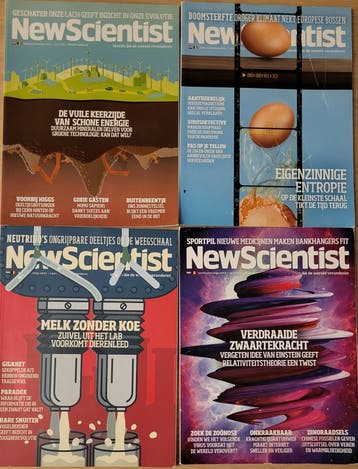 New Scientist Tijdschrift - 4 stuks (Februari-Mei 2022)