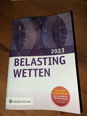 Belastingwetten 2023 - Wolters Kluwer