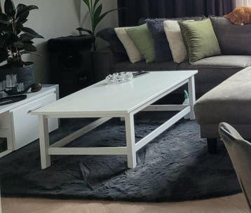 Gratis witte salontafel