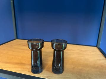 Waxinelichthouders 2x
