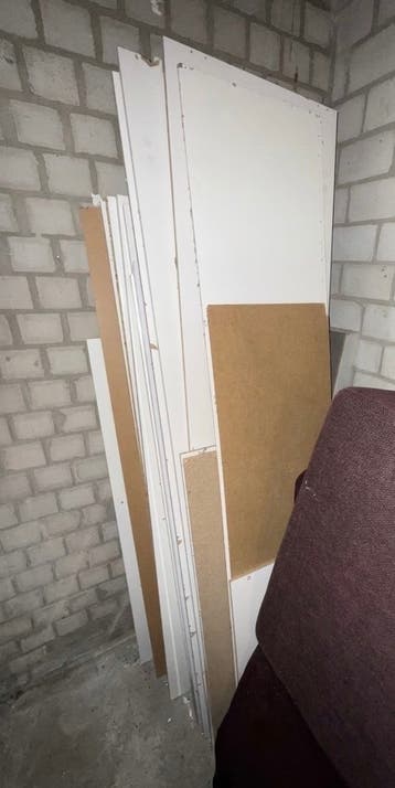 Gratis af te halen: Meubel- en kastplanken