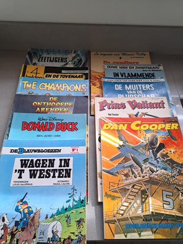 20 Verschillende stripboeken
