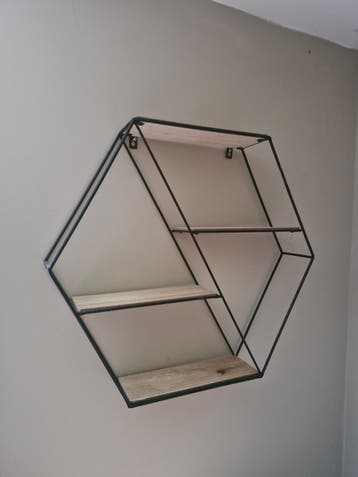 Zeshoekig wandrek - Decoratief en functioneel